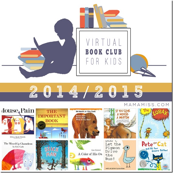Virtual Book Club for Kids | @mamamissblog #VBC #literacyforlittles #bookandcraft #booksforkids